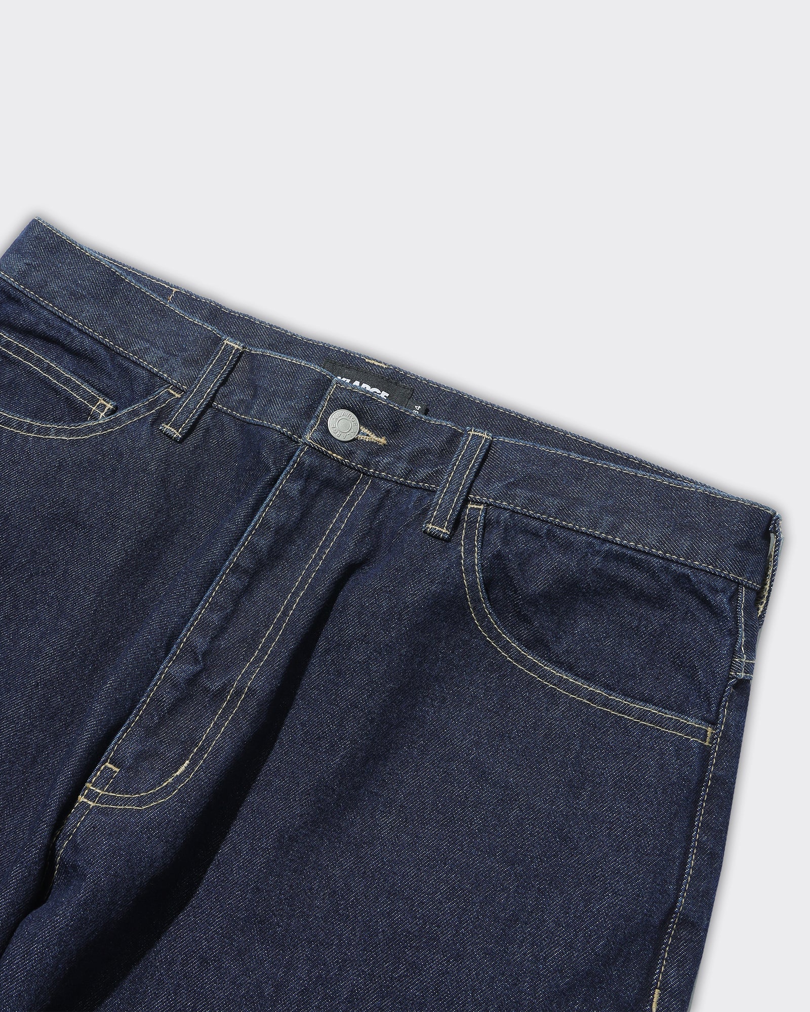 Jeans XL Embroidery Denim Indigo