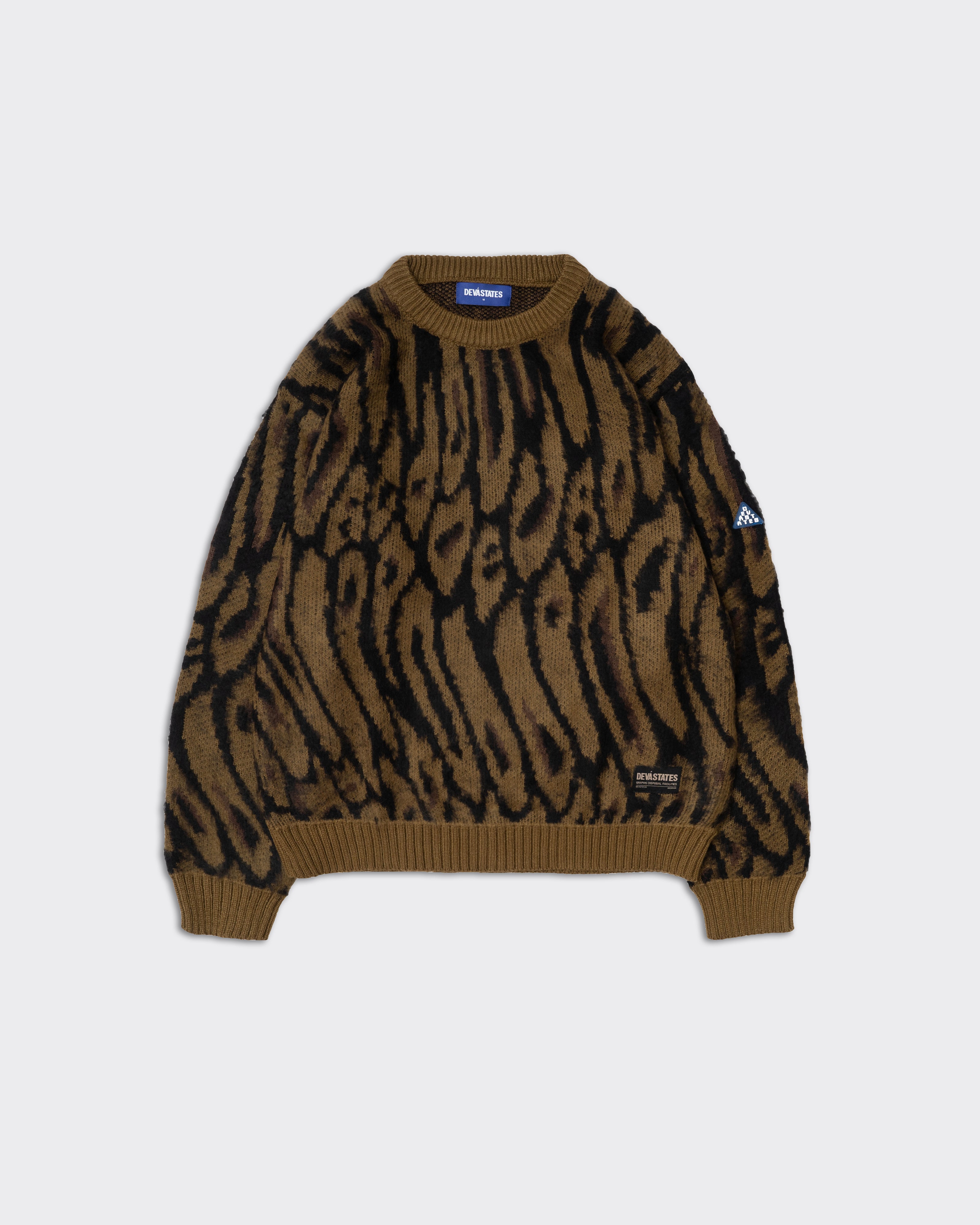 Maglione Knit Pantera Marrone