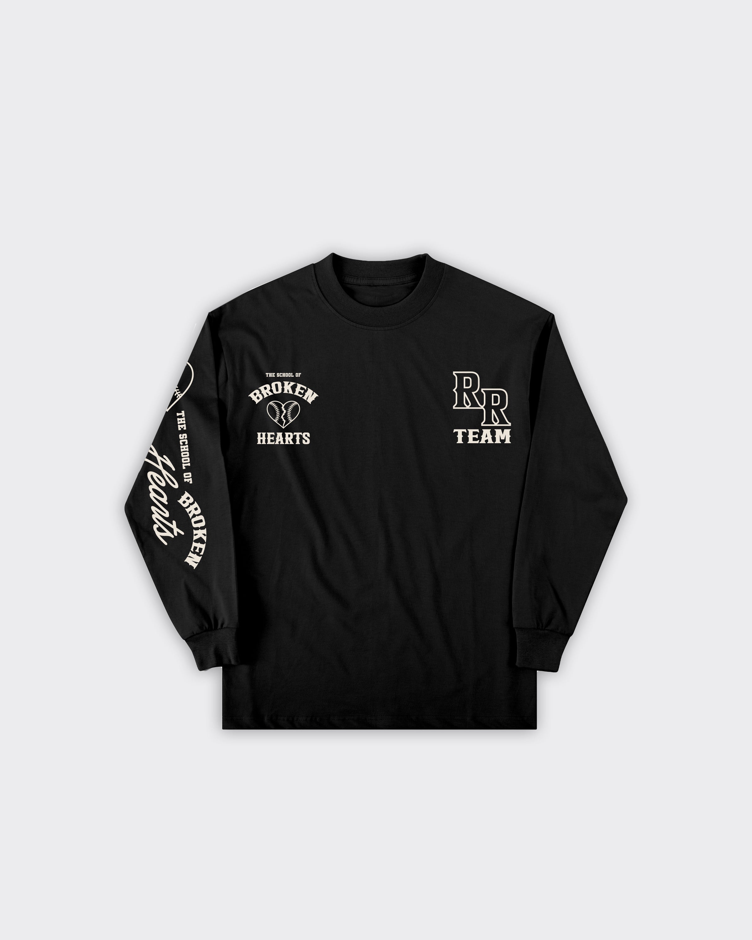 Longsleeve Broken Hearts Nera