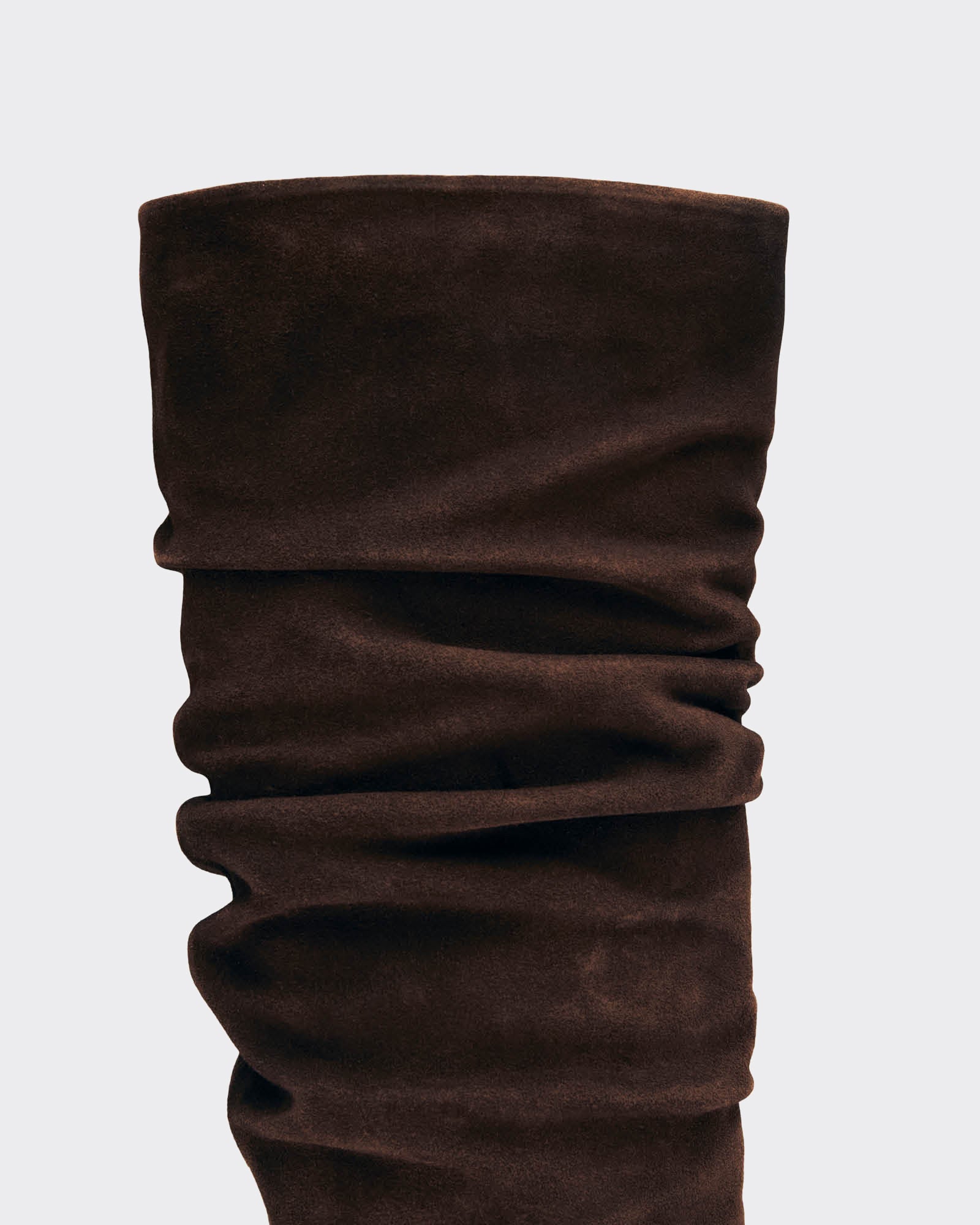 Stivale Kalila Suede Leather Chocolate