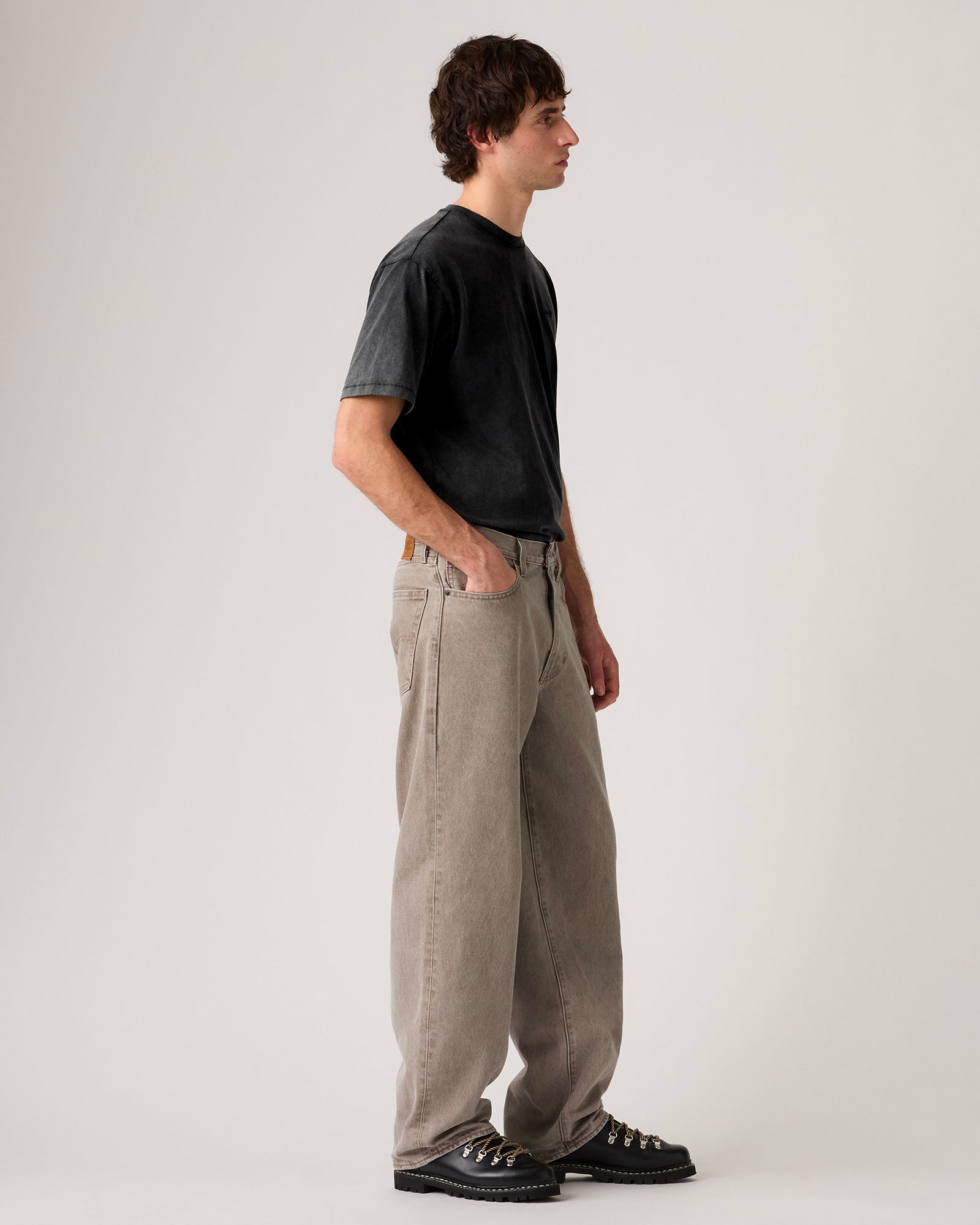 Jeans Baggy Grounding Morel Browns