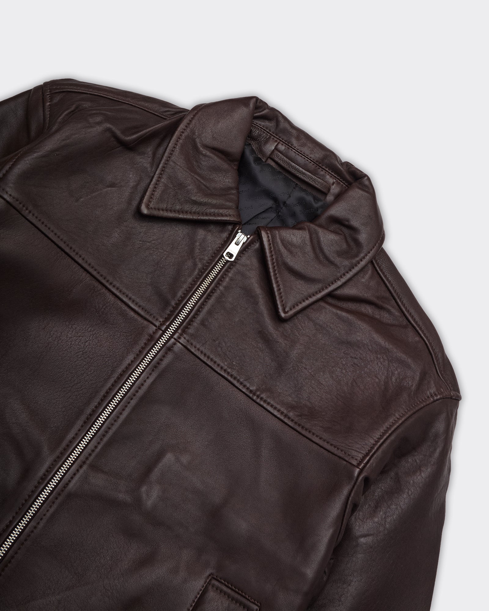 Giacca in Pelle Noah Blouson Demitasse