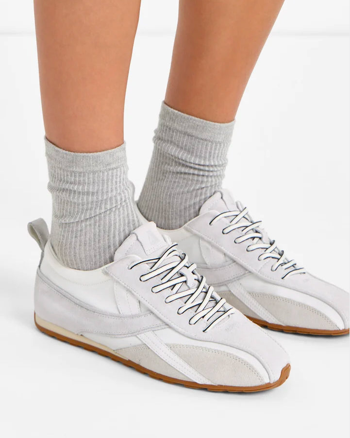 Sneakers Tb.304 Nylon/Leather Bright White