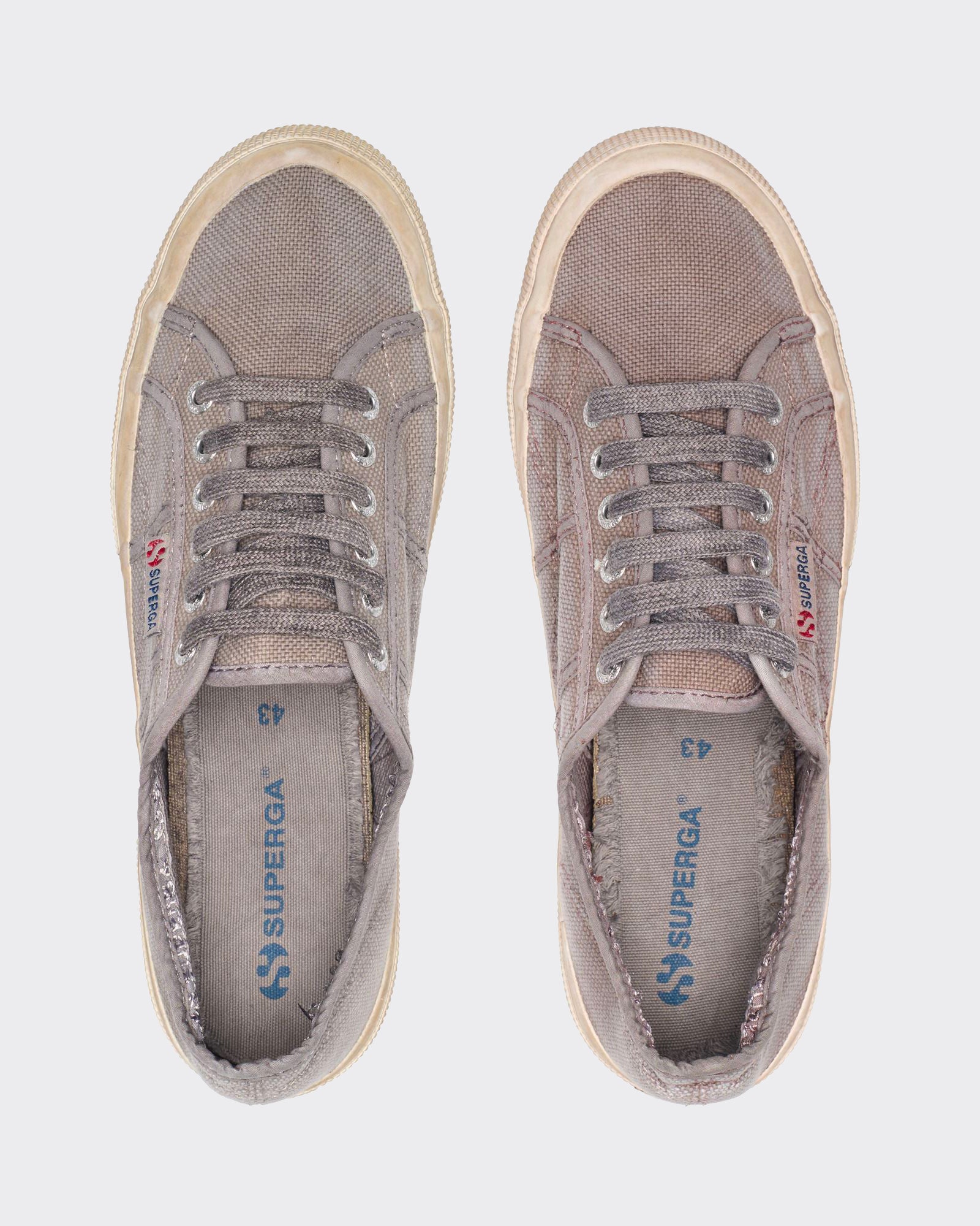 Sneakers 2750 Cotton Dyed Brown Dark