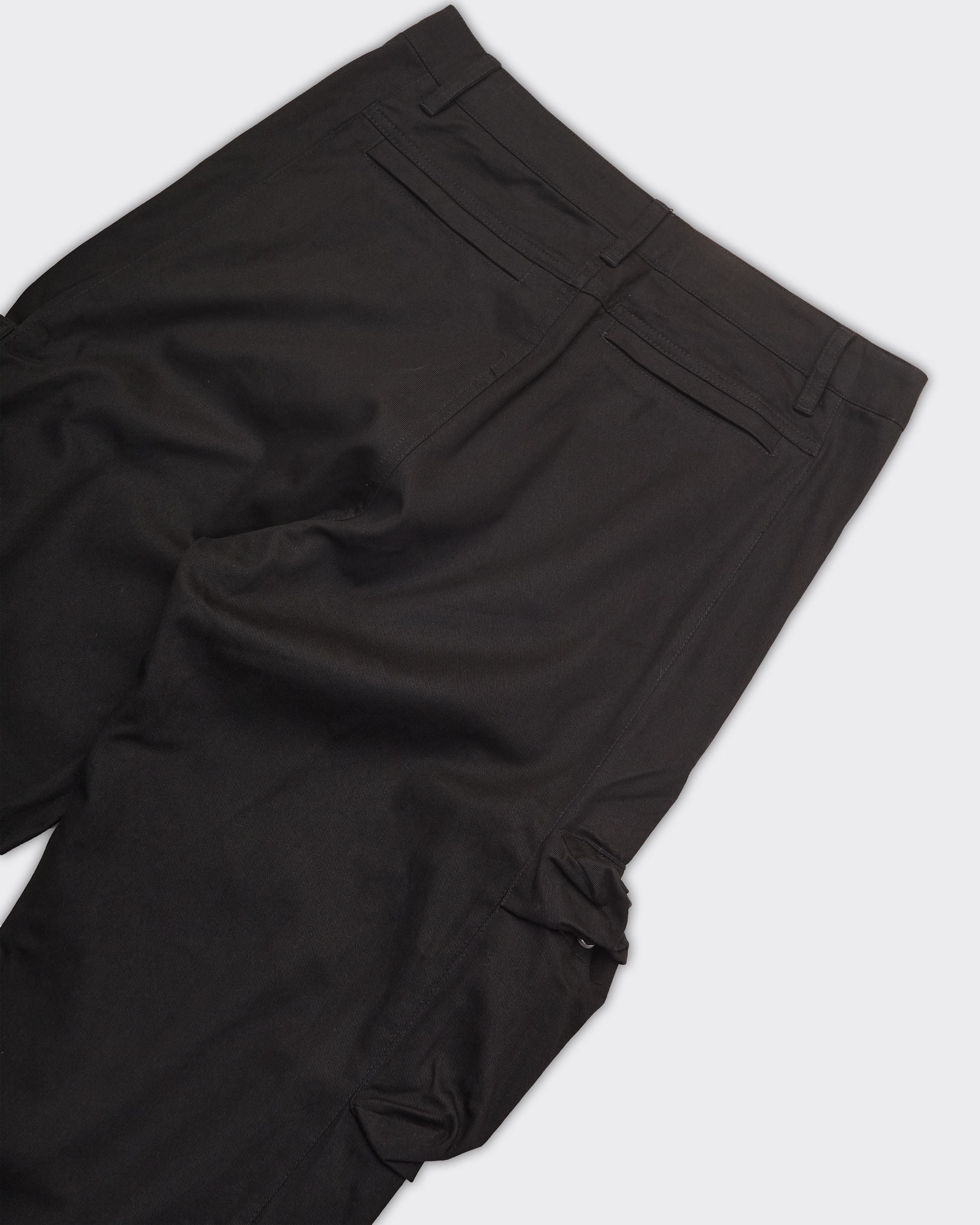 Pantalone 3D Pockets Cargo Nylon Nero