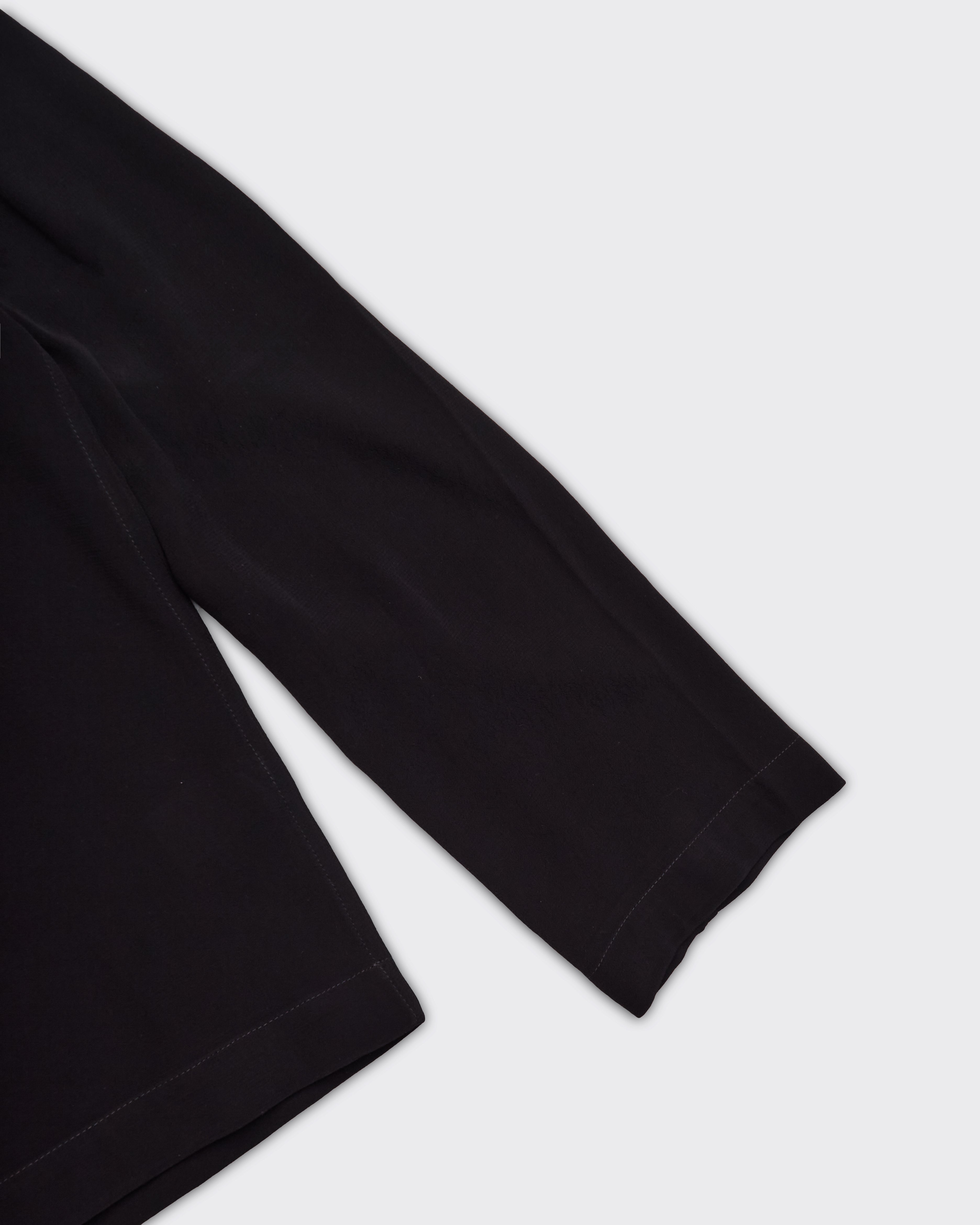 Camicia Kappa Zip Kappa Nera