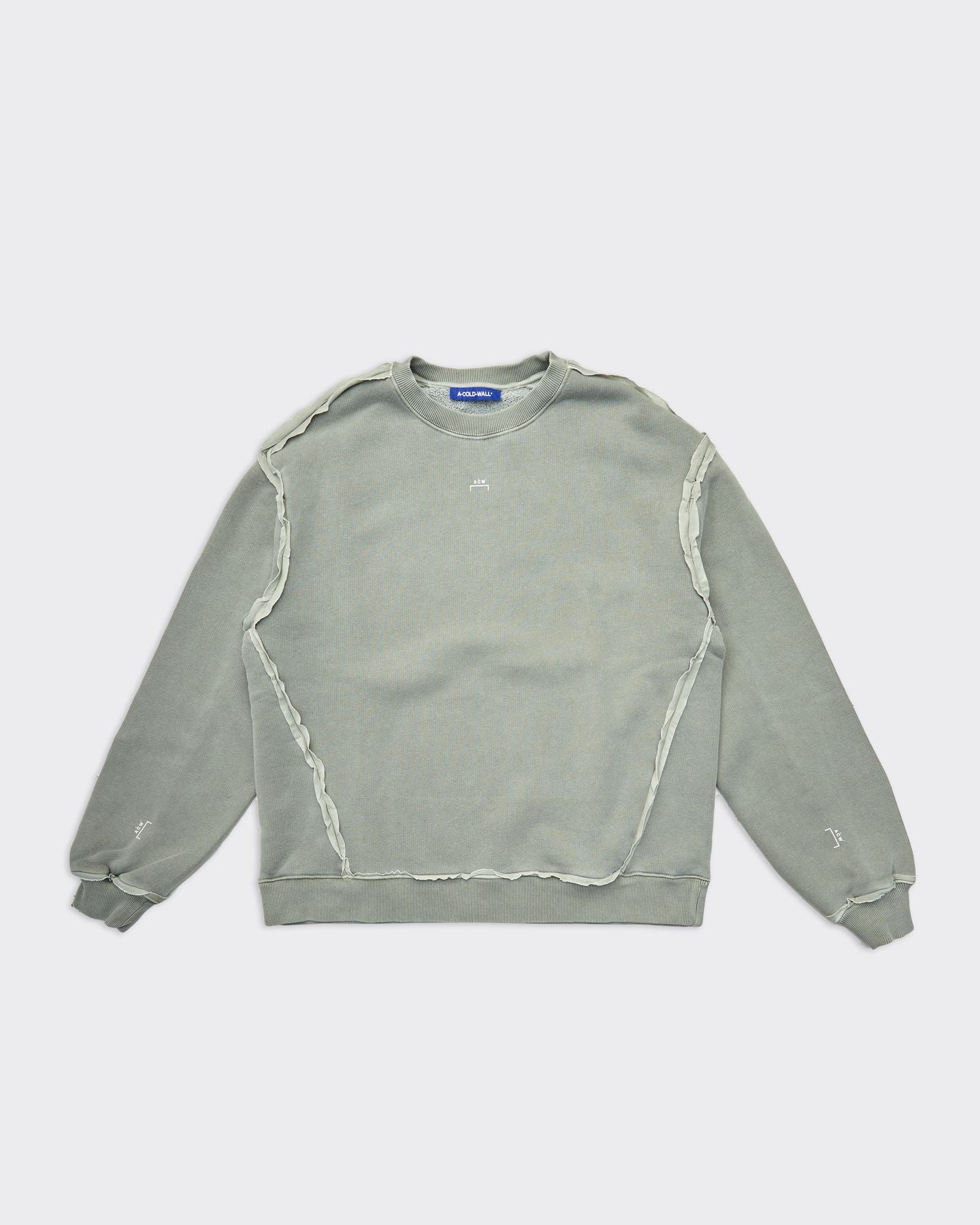 Crewneck Facade Verde/Grigia