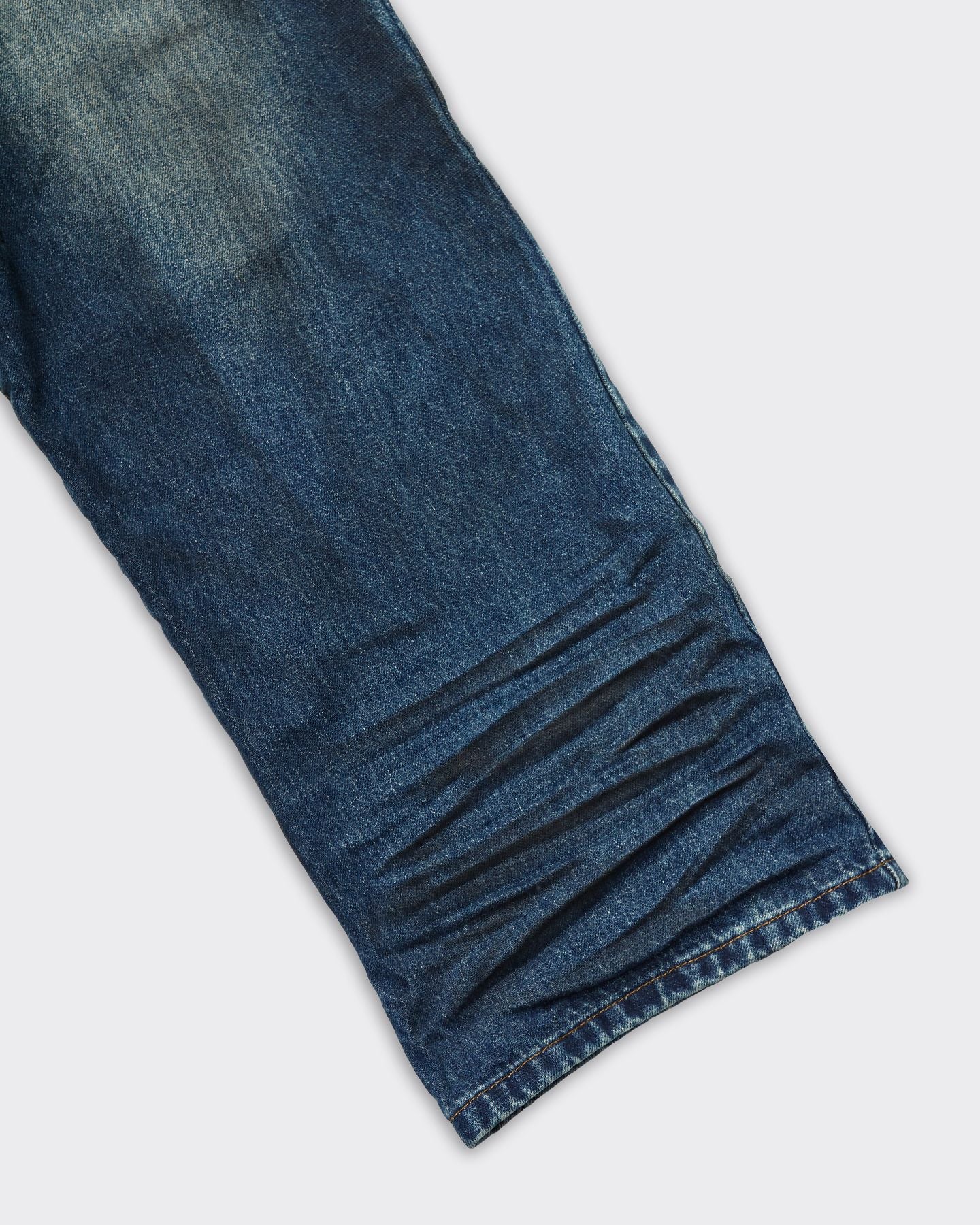 Blue Denim Baggie Trousers