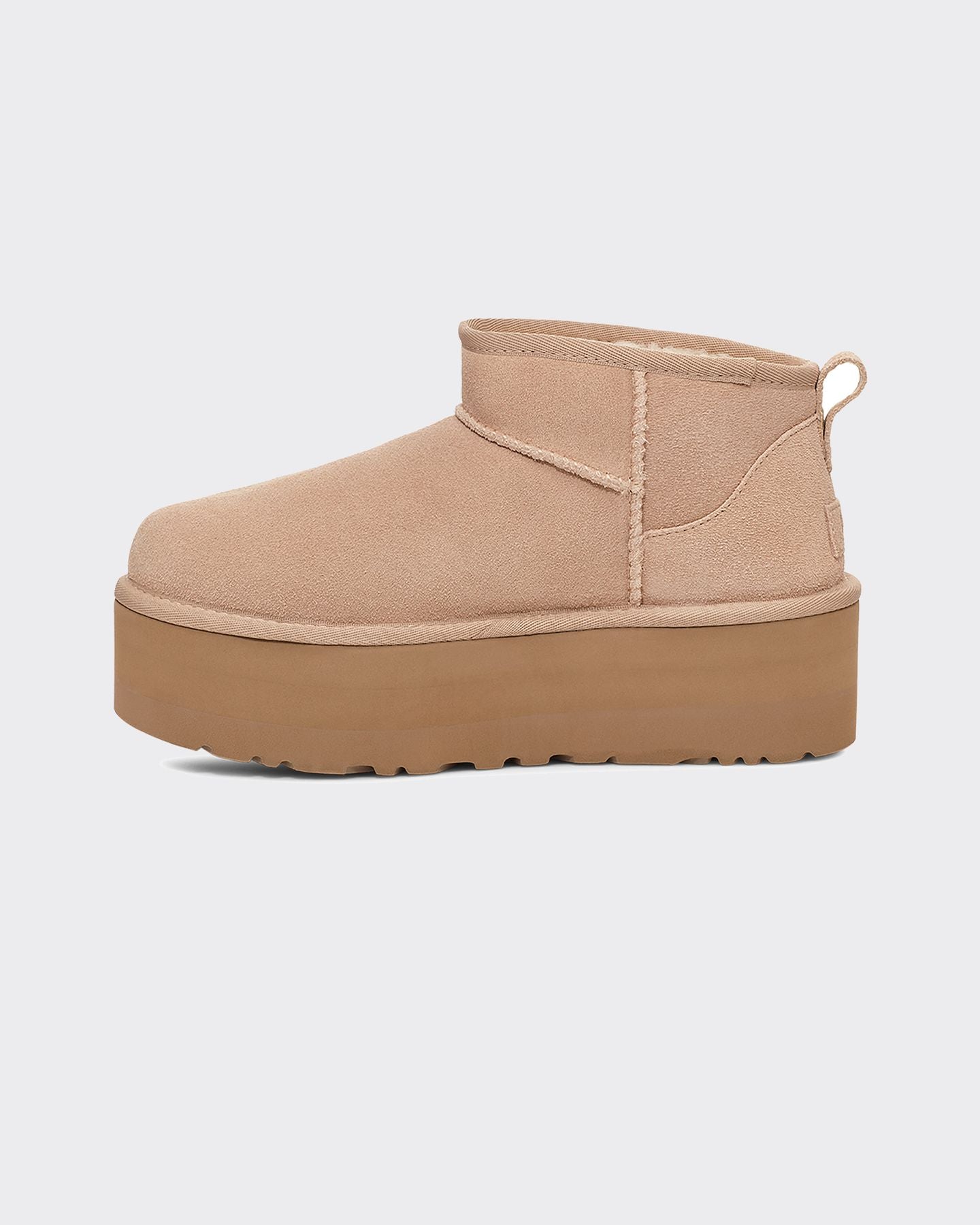 CLASSIC ULTRA MINI PLATFORM sand boots