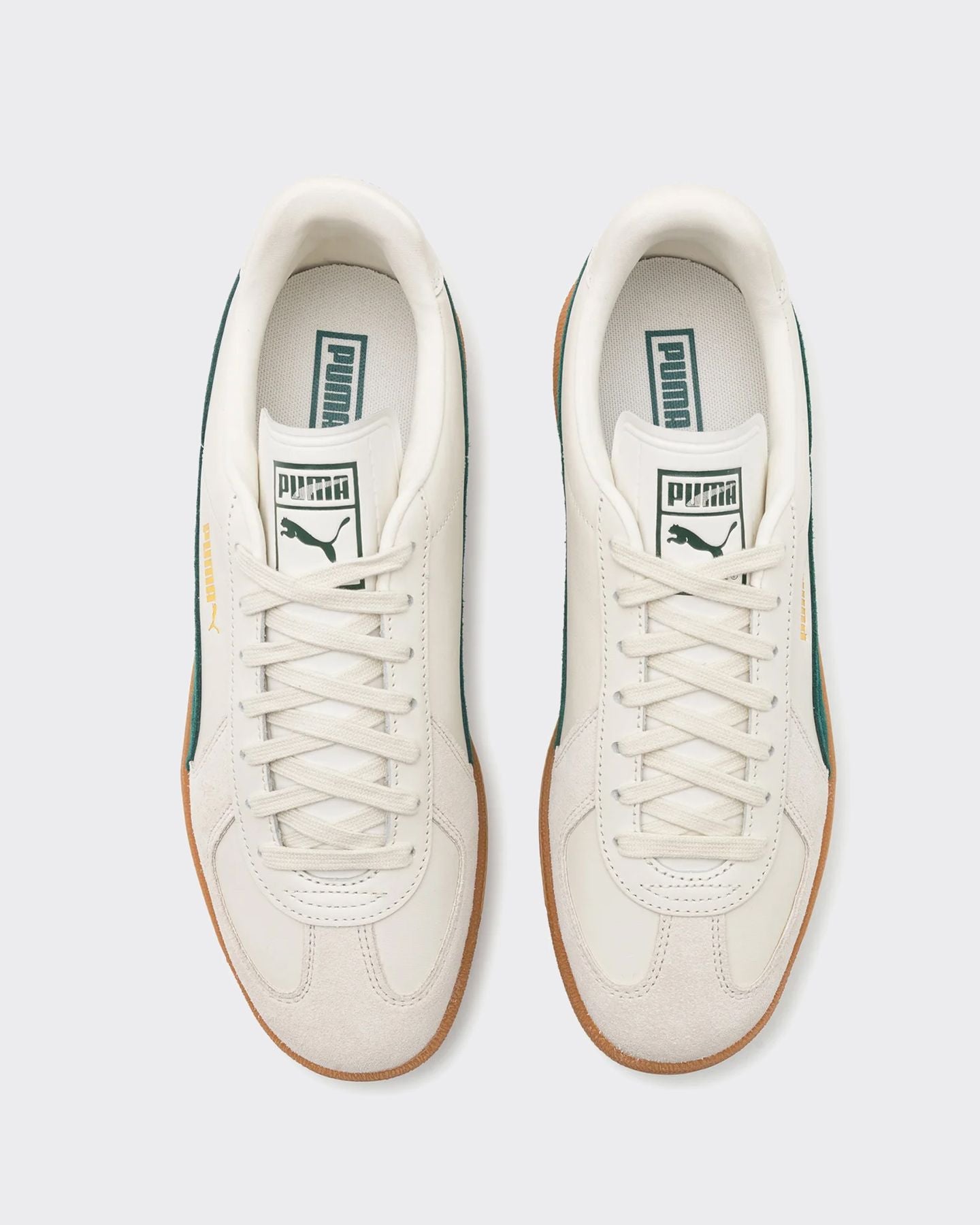 Sneakers Army Trainer Warm White Dark Myrtle