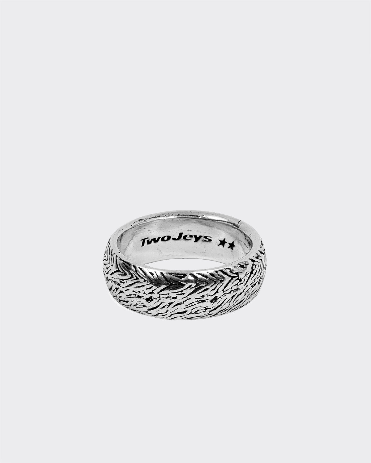 Zebra Ring Argento