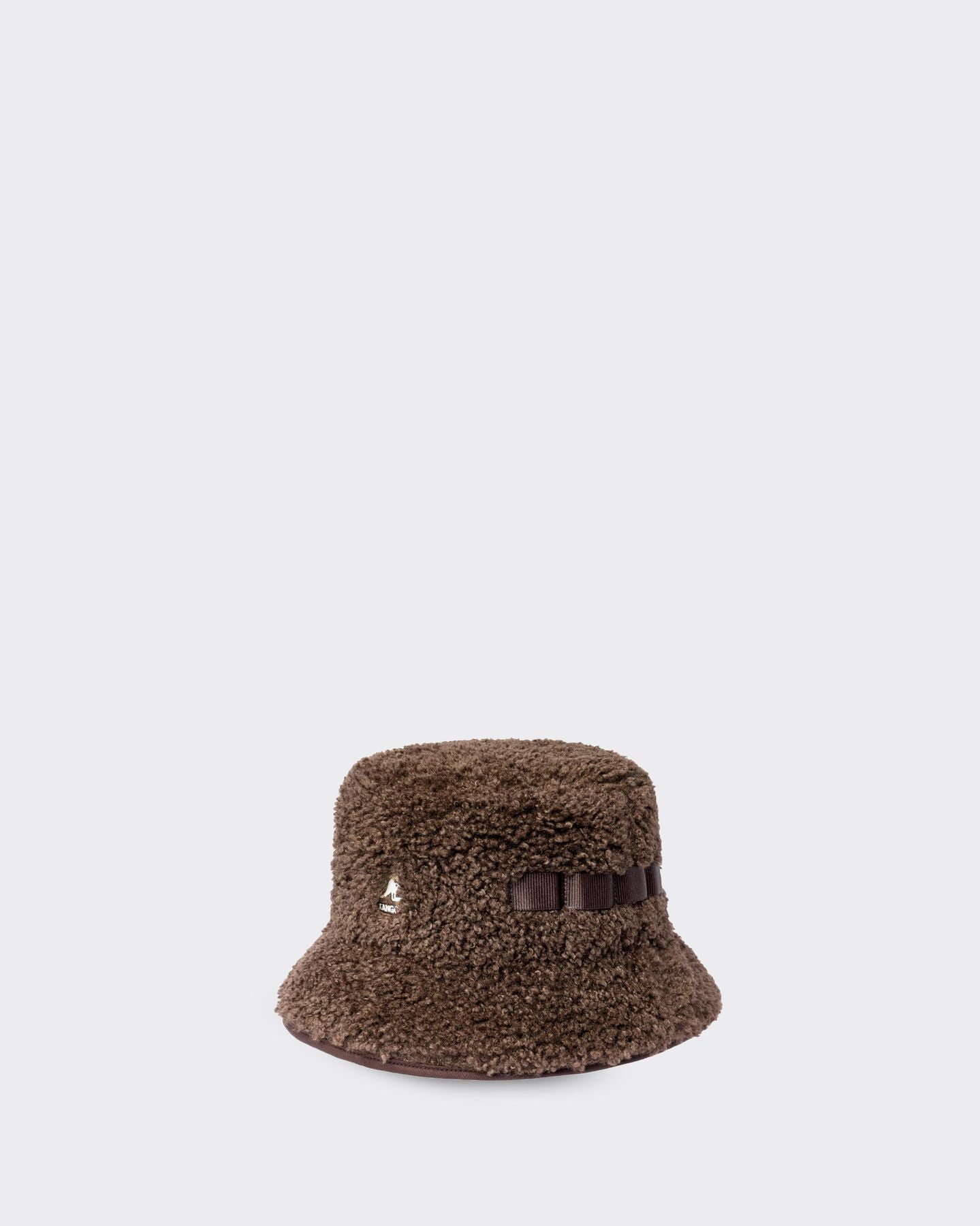 Cappello FAUX SHEARLING UTILITY BUCKET Marrone