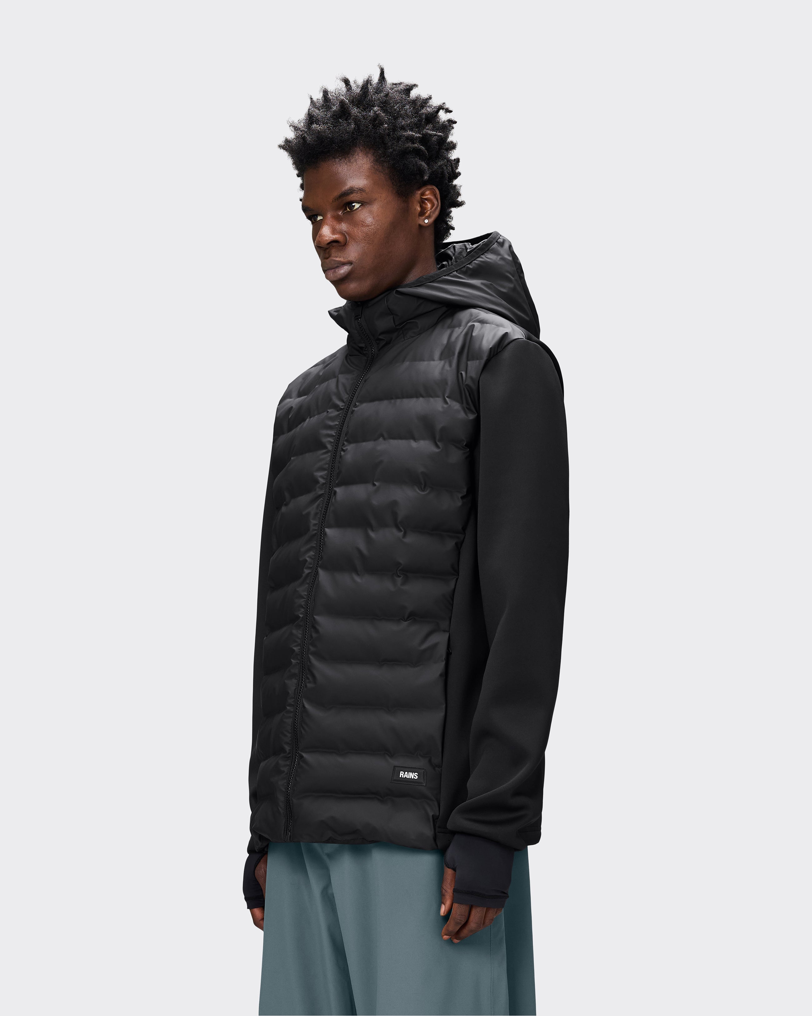 Giacca Safi Fleece Hybrid Nera