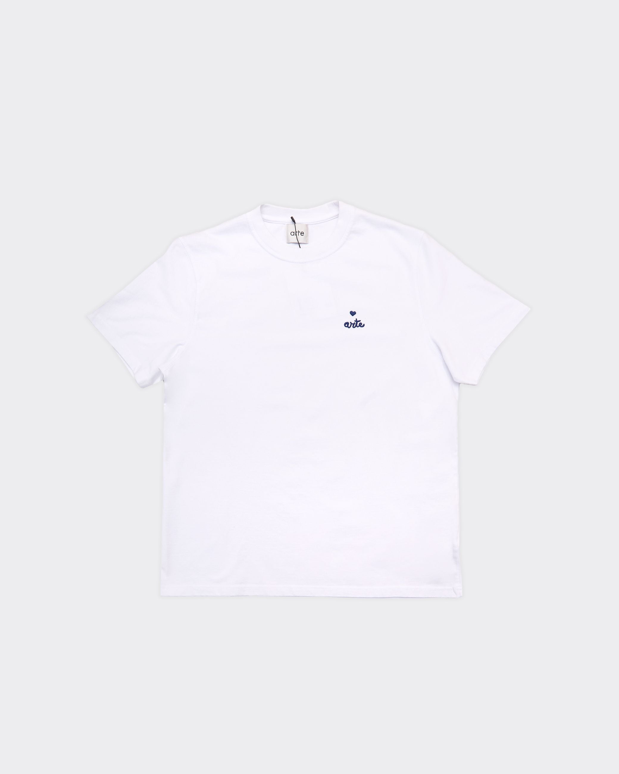 T-Shirt Heart Logo Bianco