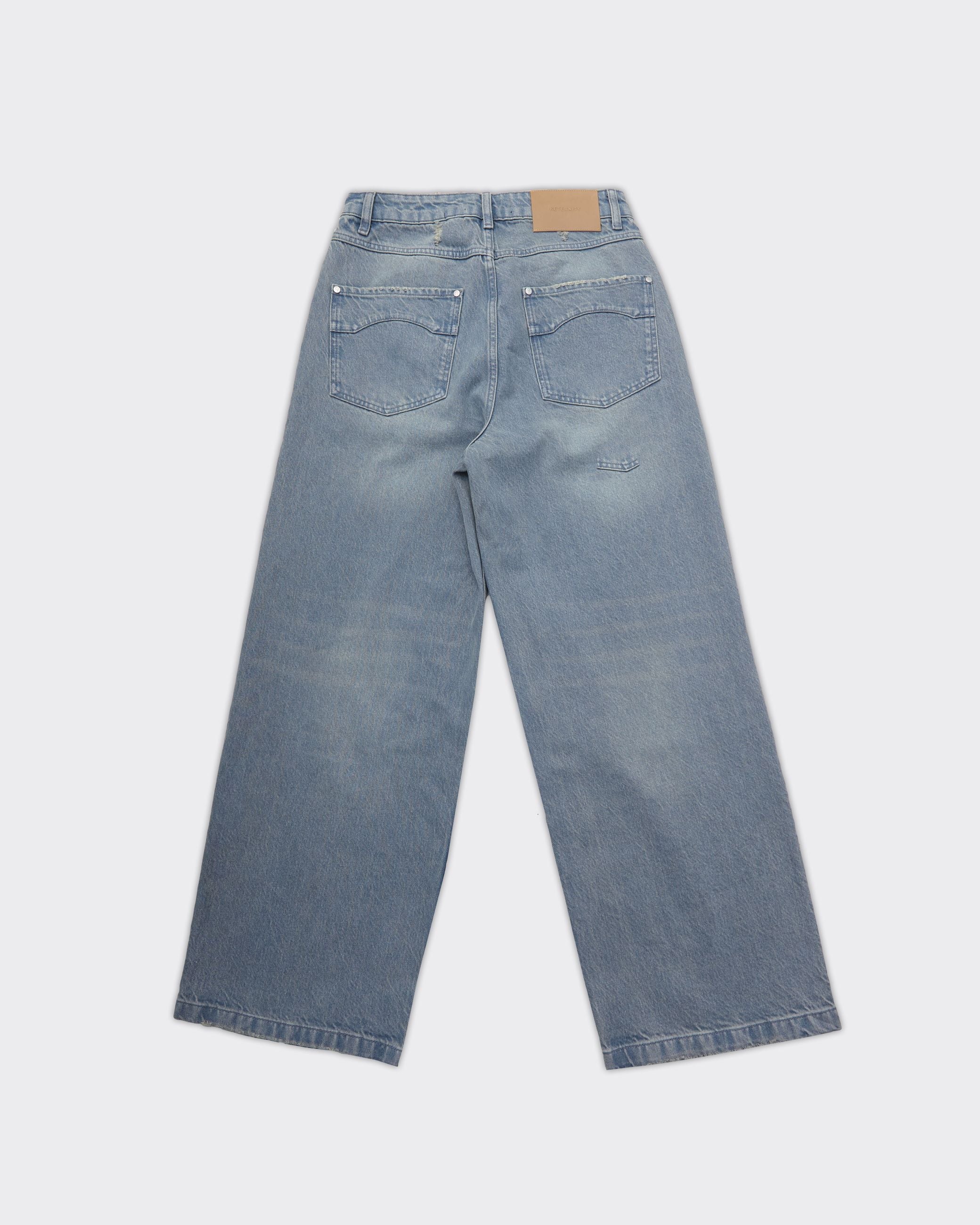 Jeans Essential Baggy Denim Light Blue