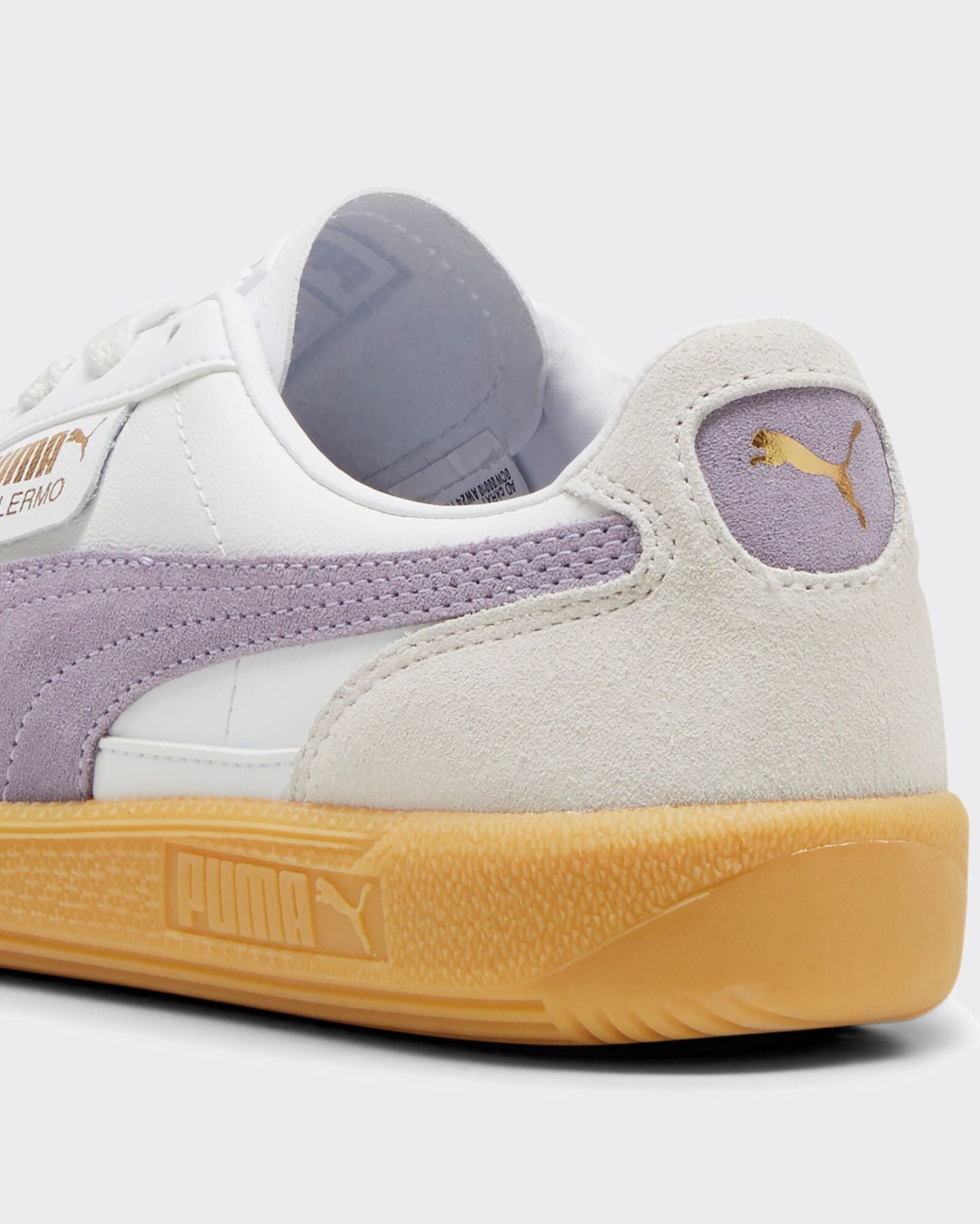 Sneakers Palermo Leather White/Pale Plum Gum