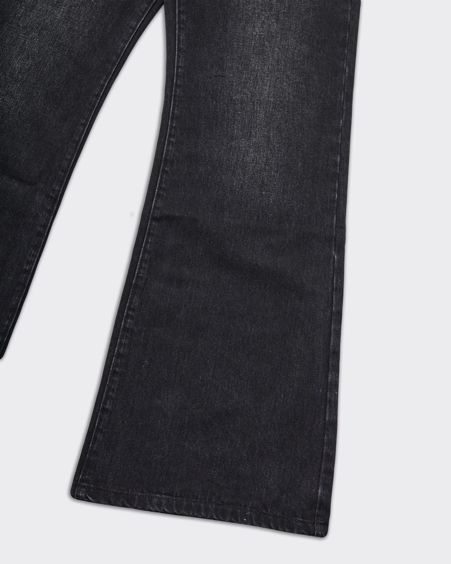 Jeans Lax Flair Denim Nero