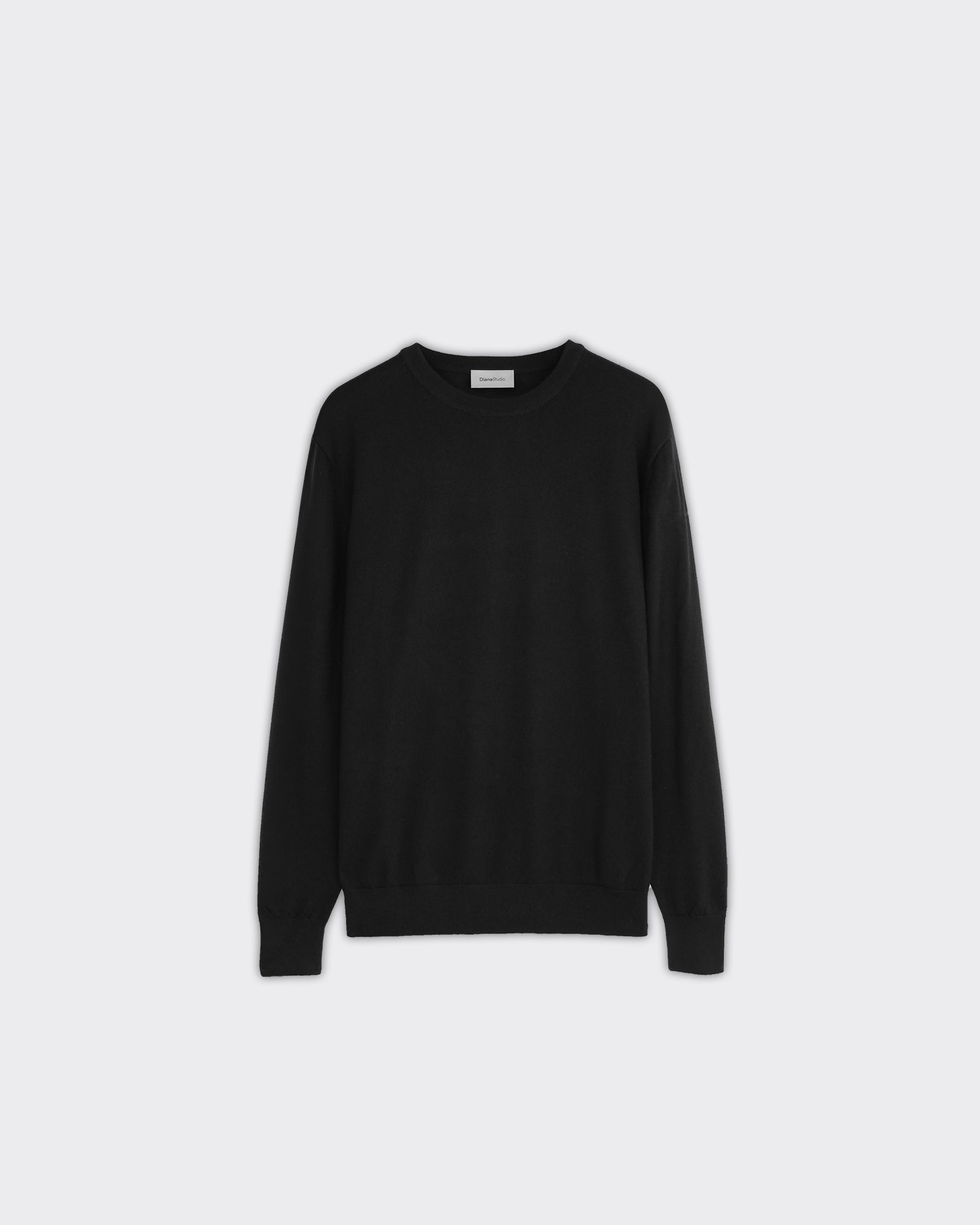 Crewneck Merino Nera