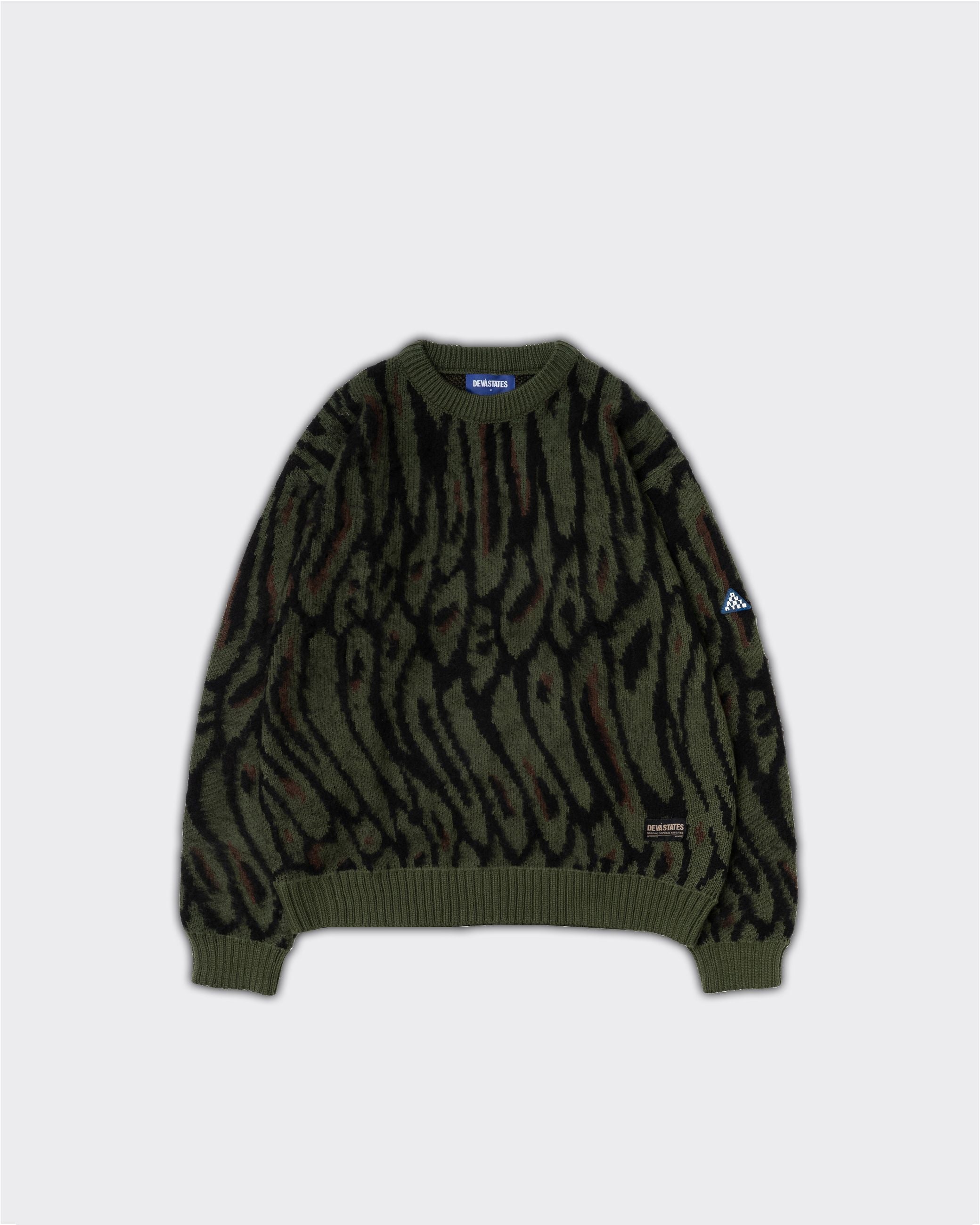 Maglione Knit Pantera Verde