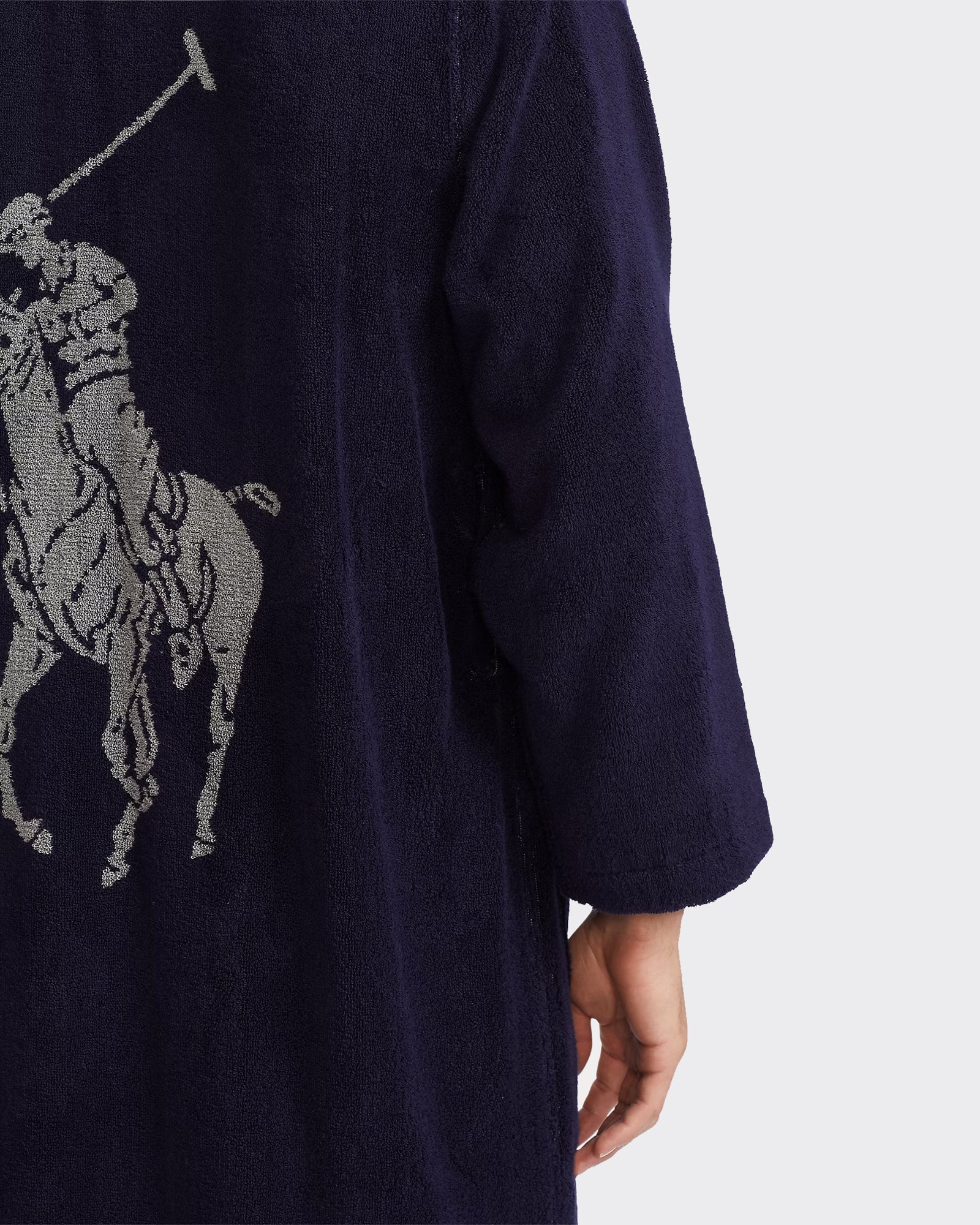 Accappatoio Robe Big Logo Blu