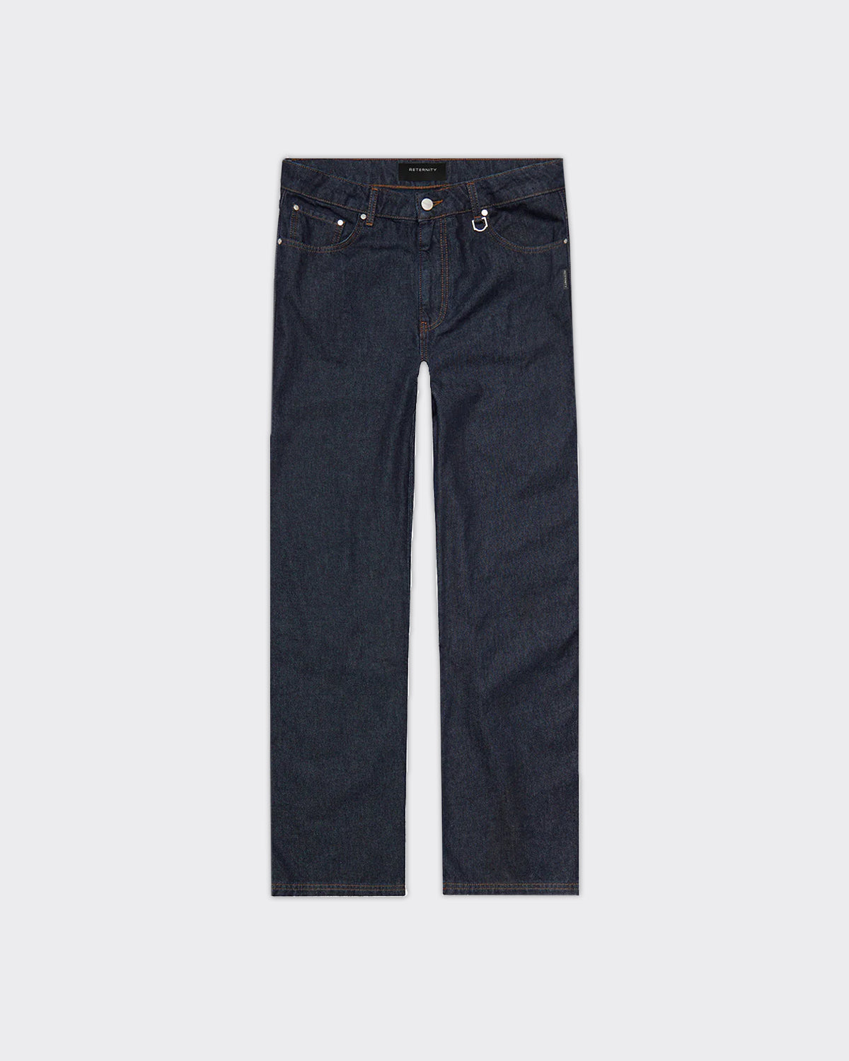Jeans Essential Straight Fit Denim Raw Indigo