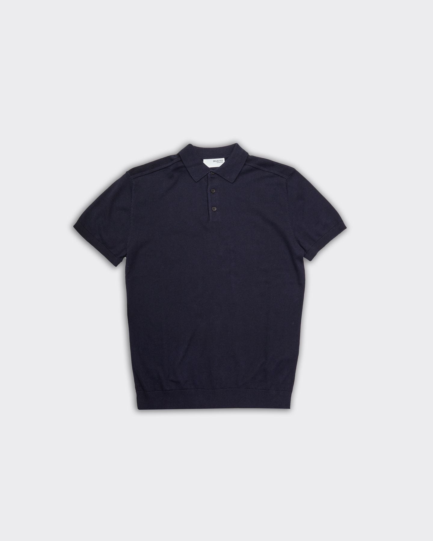 Knit Berg Blue Navy Polo Shirt