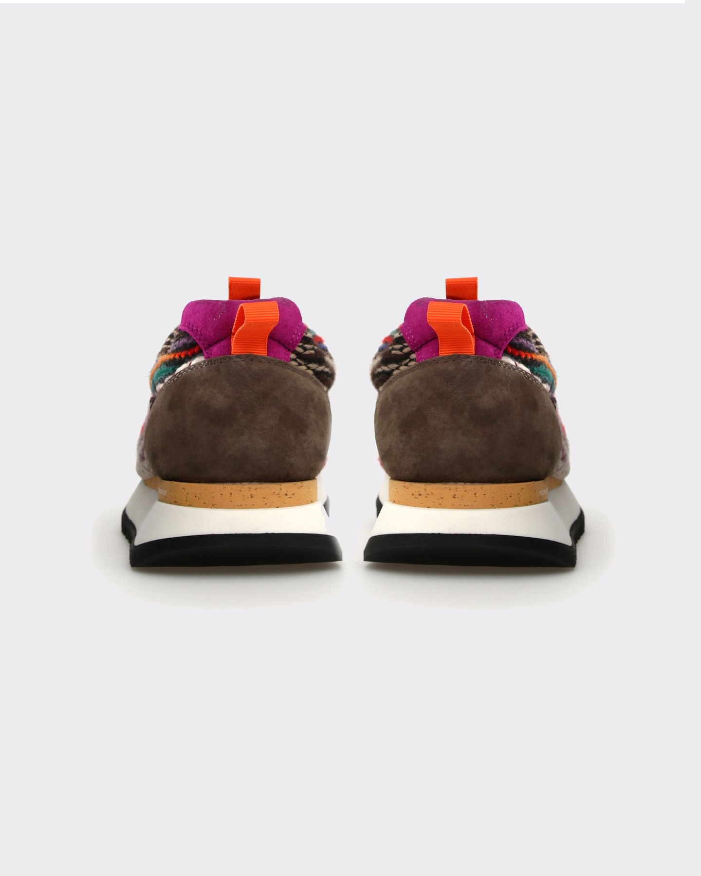 Sneakers New Asuka Uni Suede/Woolen Knitting Multicolor