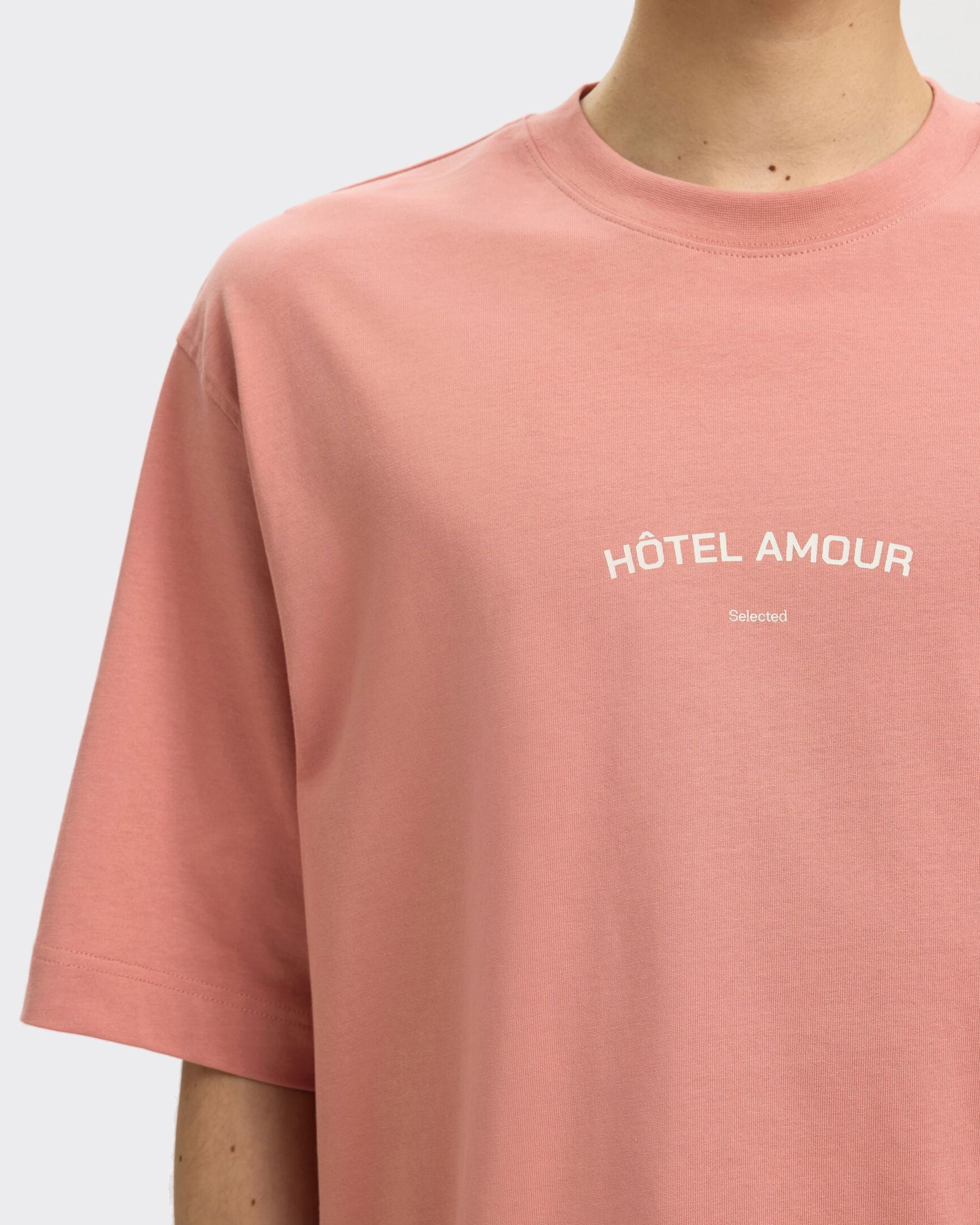 T-Shirt Boxy Hotel Amour Rose Dawn