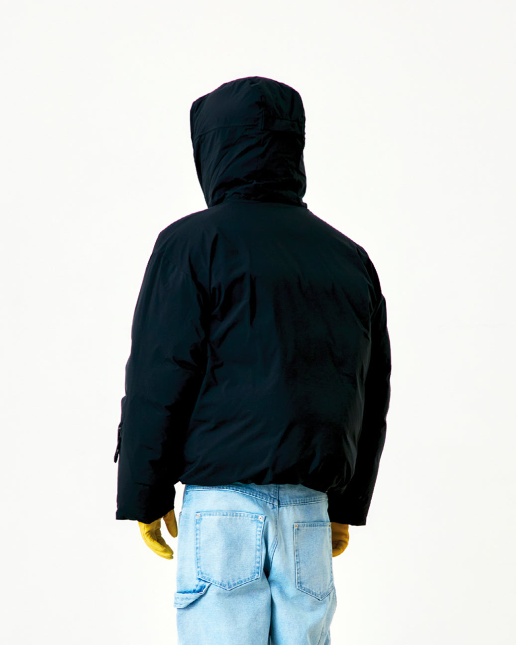 Giacca Water Repellent Goose-Down Nero