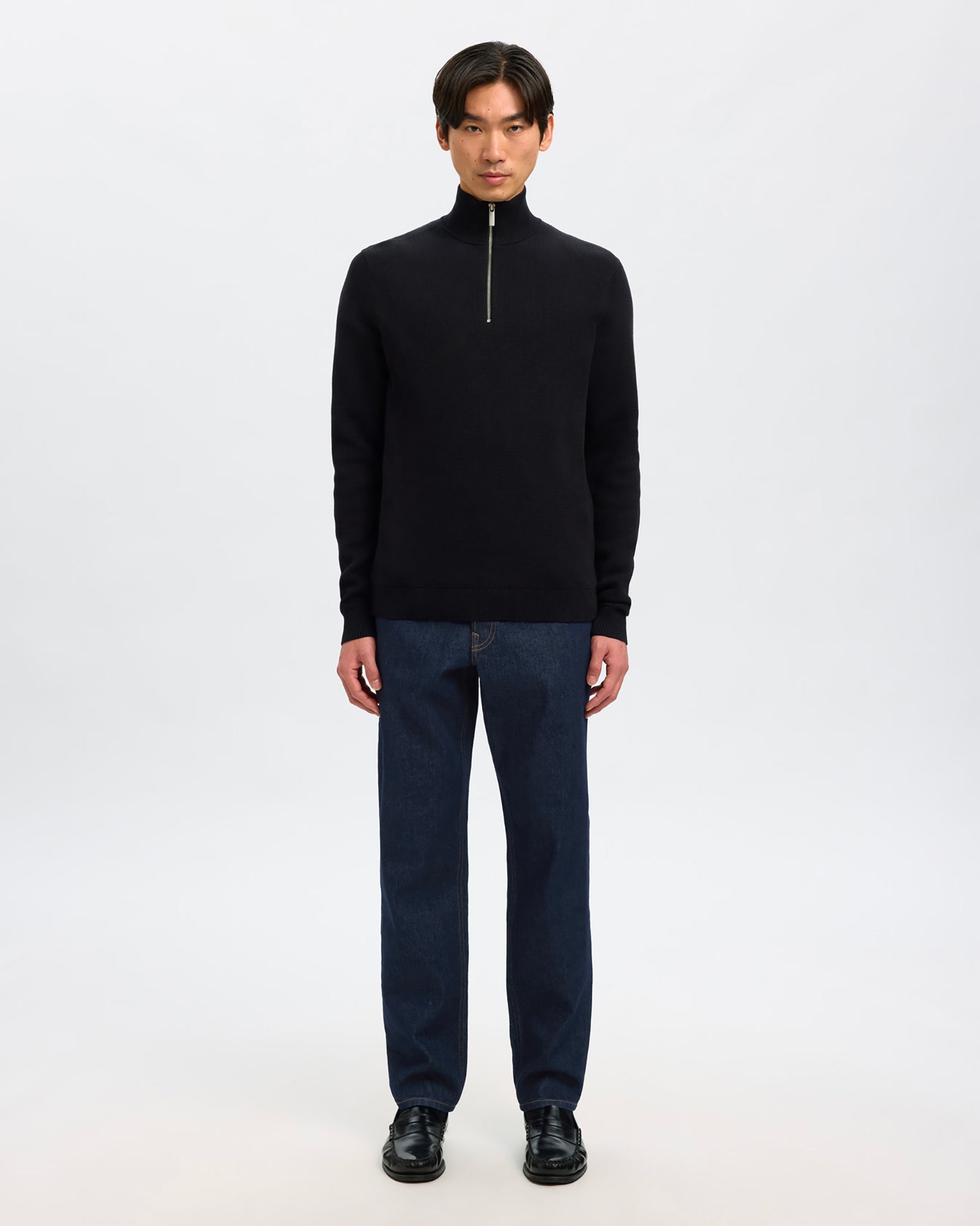 Jeans Regular Tapered Ben Kori Dark Blue Denim