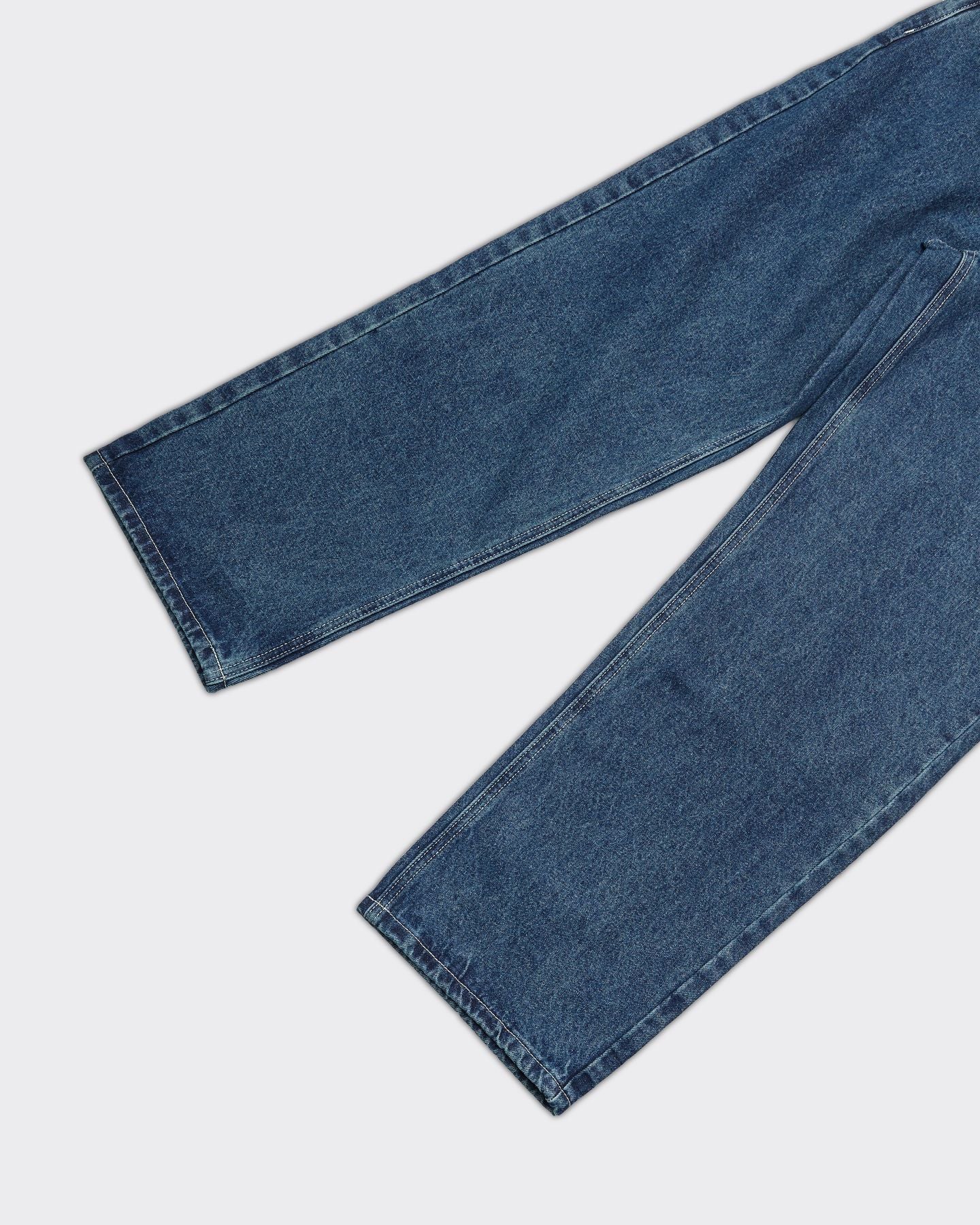 UNWASHED BLUE 252 DENIM JEANS