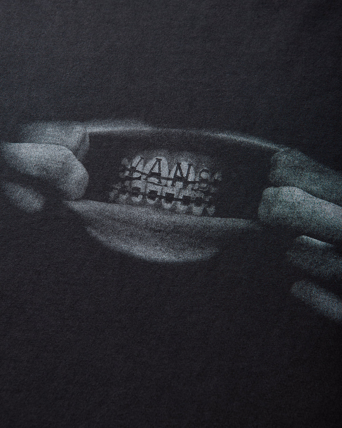 T-Shirt Act of Disagreement By Slam Jam Braces Nera
