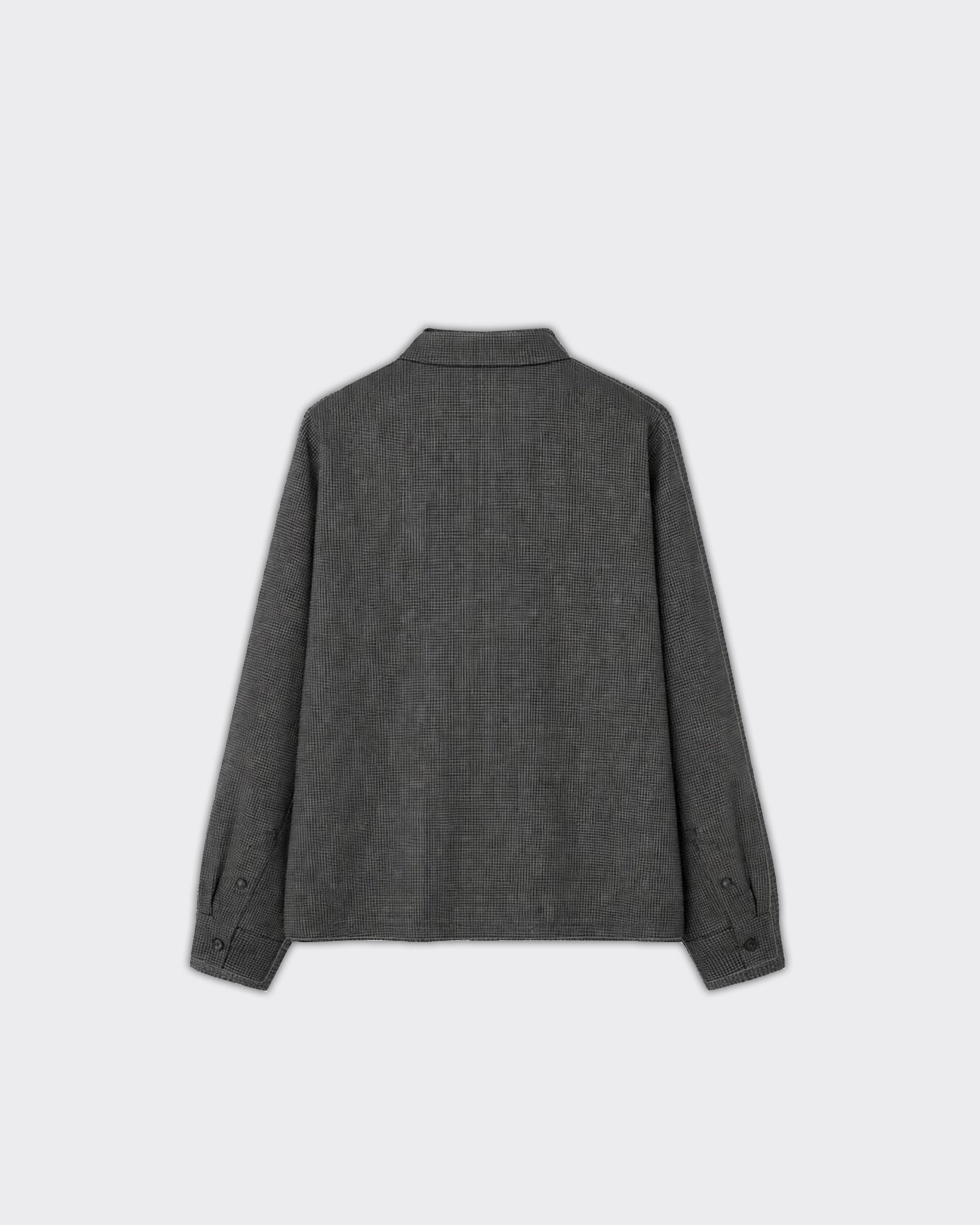Camicia Maza Check Nera
