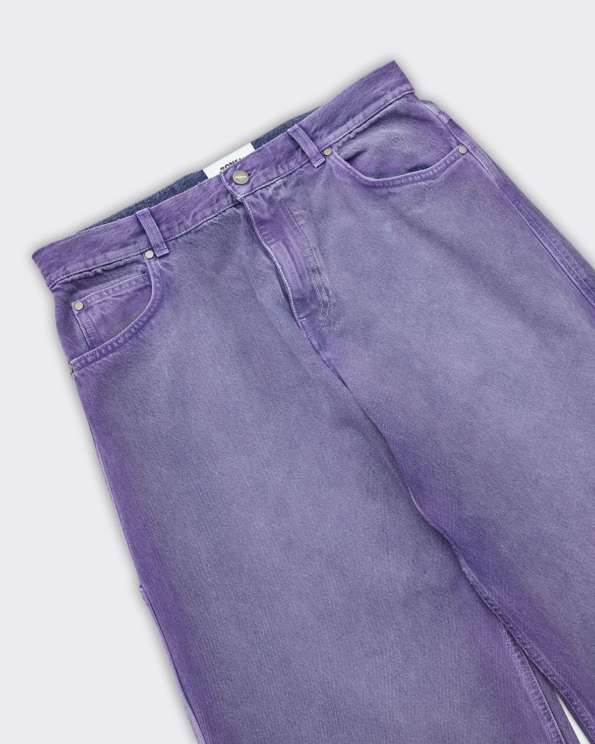 Jeans SUPER LOOSE FIT DYED Viola