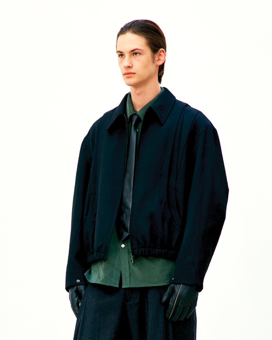 Giacca Blouson Wool Nera