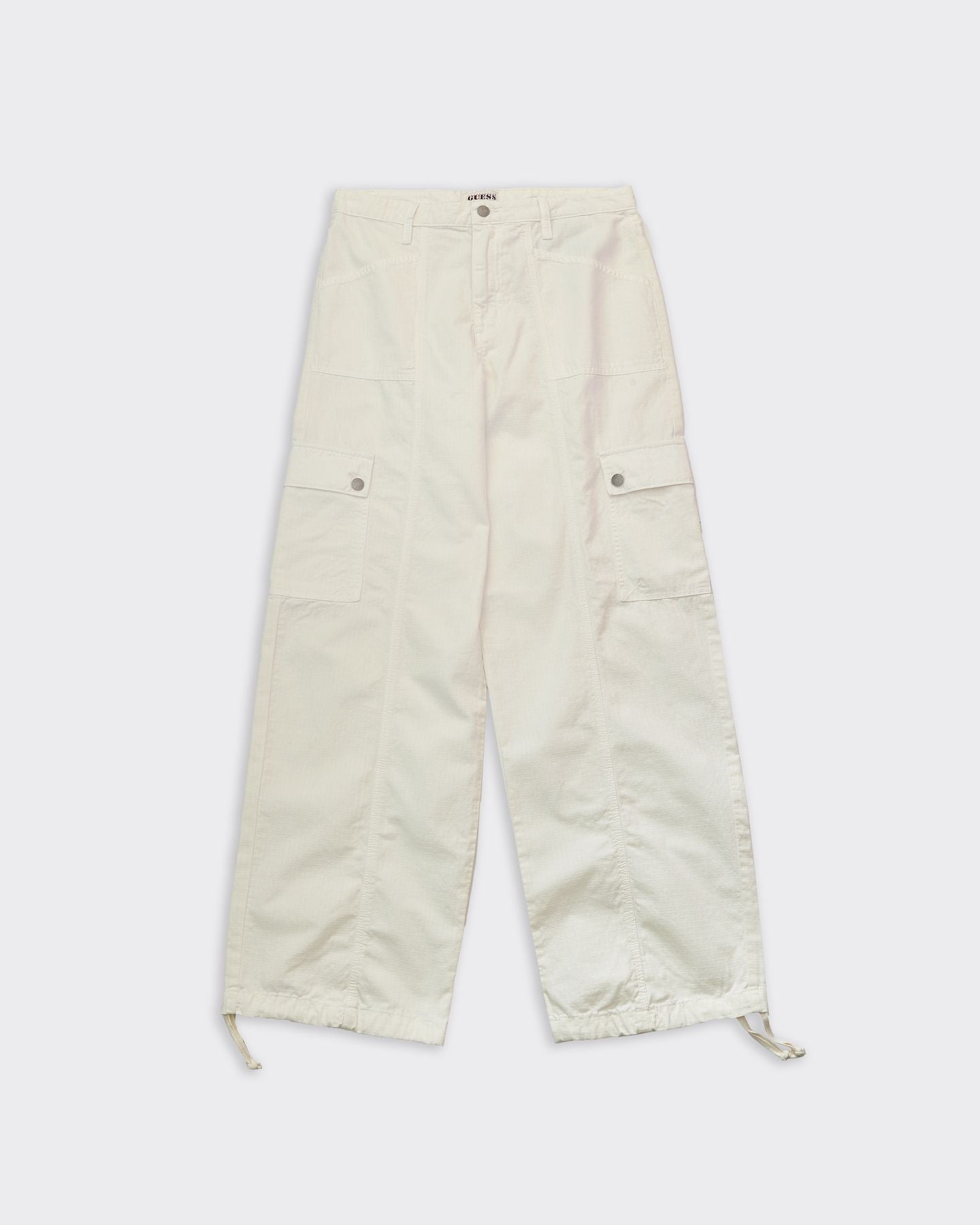 Pantalone Cargo Go Utility Bianco