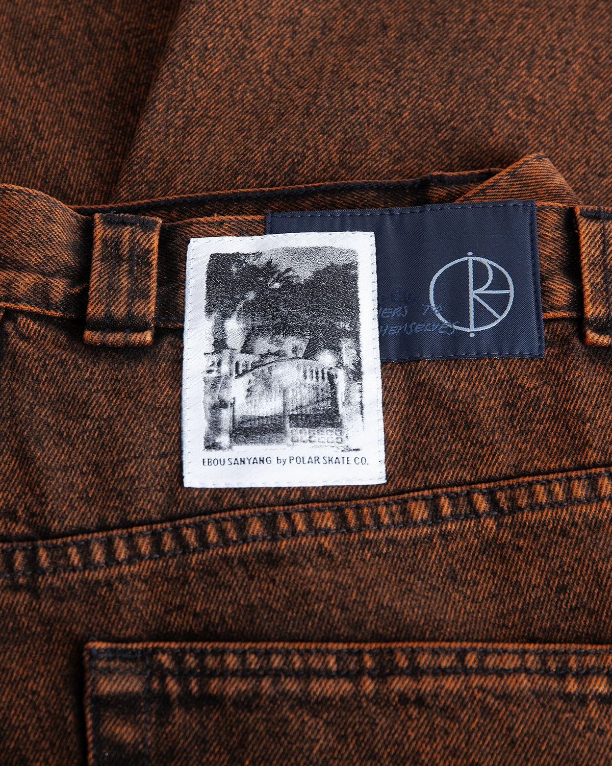 Jeans Big Boy Polar x Ebou Sanyang Badalona Orange/Nero