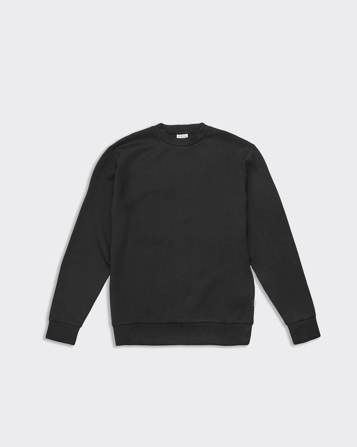 Emanuel Soft Crew Neck Sweatshirt Black