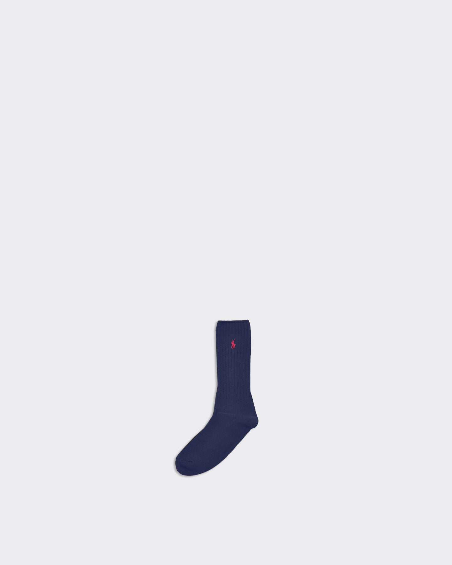 Mid Blue Logo Socks