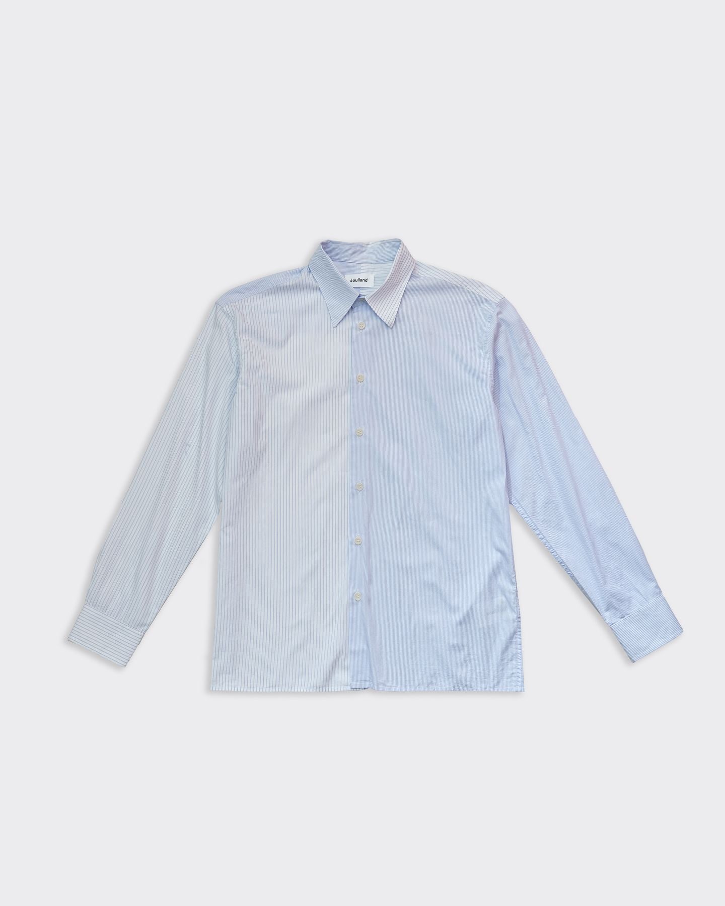 Pinstripe Blue Perry Shirt