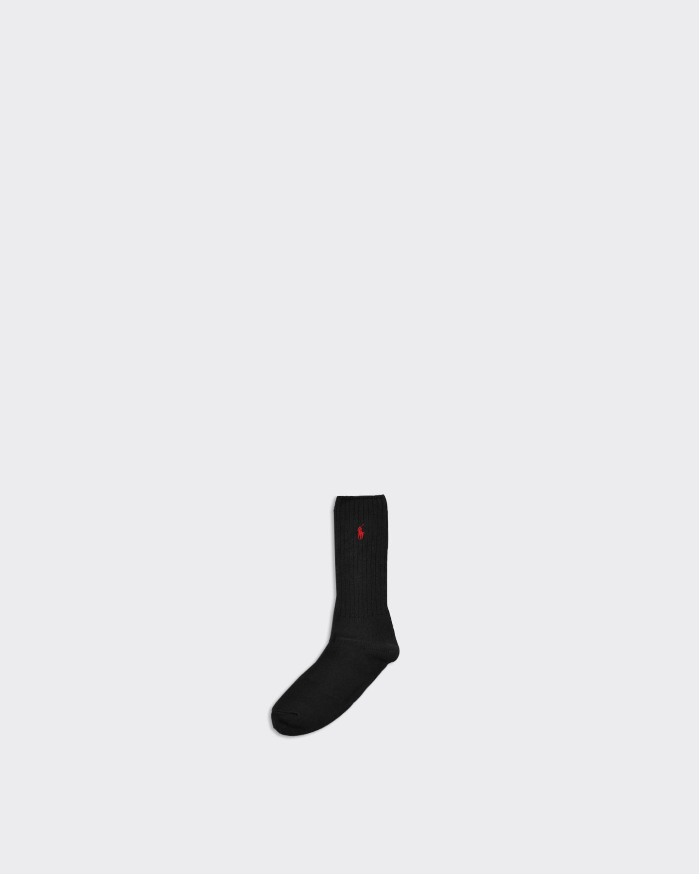 Logo Mid Black Socks