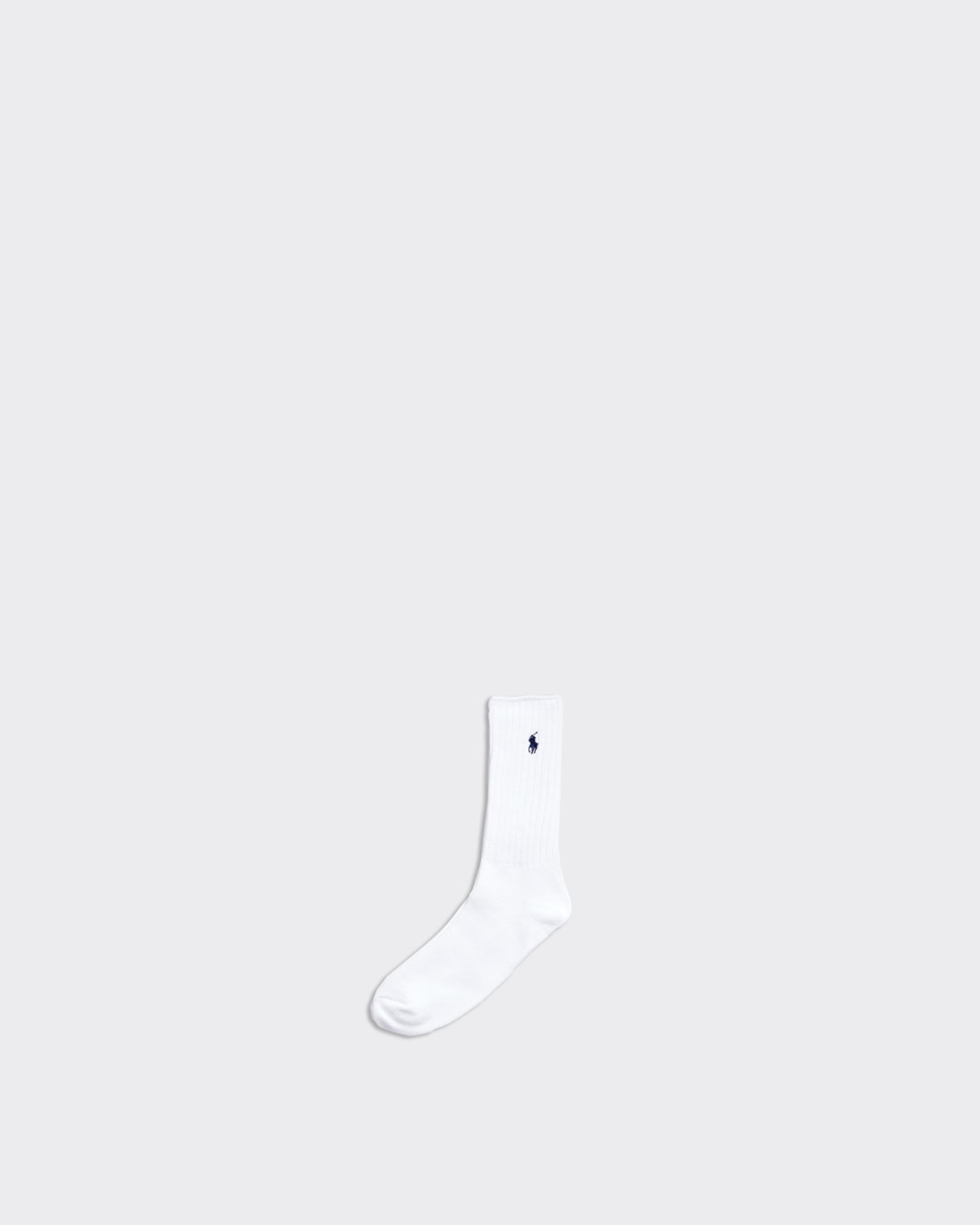 Logo Mid White Socks